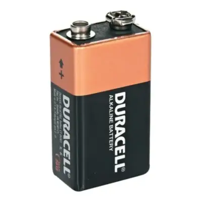 Detalles accesorios de Bateria 9V Alcalina Duracell