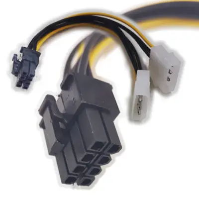 Detalles accesorios de Cable Power Molex Machx2 A Pci-E 8 Pin 10A Max