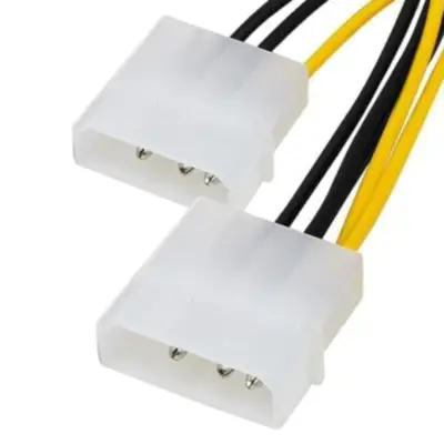 Detalles accesorios de Cable Power Molex Machx2 A Pci-E 8 Pin 10A Max
