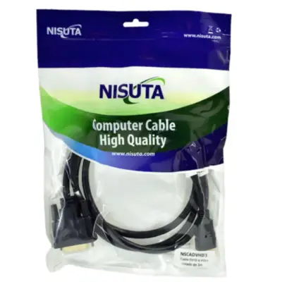 Detalles accesorios de Cable Dvi-D 24+1 Macho / Hdmi Macho Dual Link 5,00 Mts