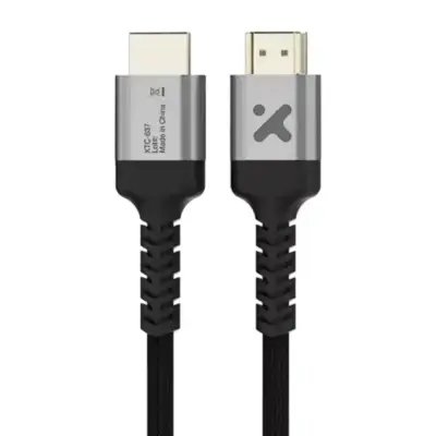 Vista lateral de Cable Hdmi Macho - Macho 3 Mts V2.1 8K Xtech