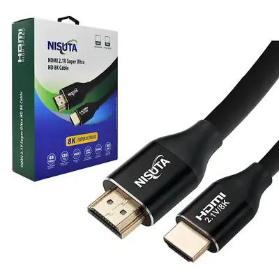 Detalles accesorios de Cable Hdmi Macho - Macho 2 Mts V2.1 8K Nisuta