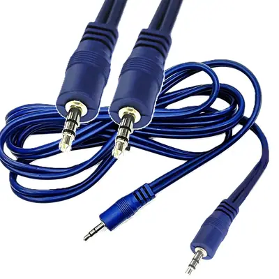 Detalles accesorios de Cable Miniplug 3,5 Estereo Macho-Macho 2 Mts Lujo