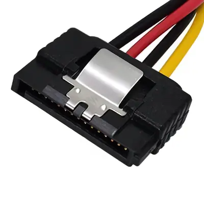 Detalles accesorios de Cable Sata Power (Molex Macho A Sata Hembra) Con Traba
