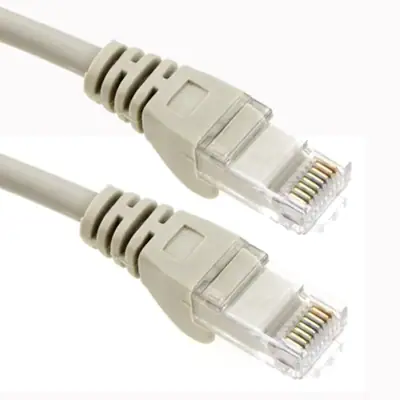 Vista lateral de Cable De Red Patchcord Rj45 1 Mts Cat 5E Inyectado