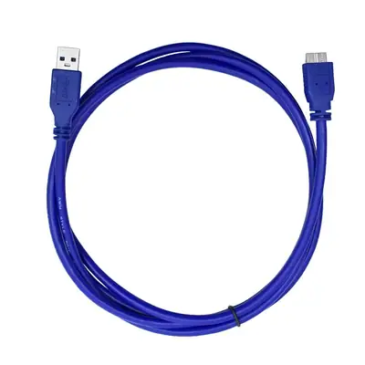 Vista lateral de Cable Usb 3.0 A Macho / Micro-Usb-B Macho 1,8 Mts