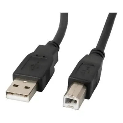 Vista lateral de Cable Usb 2.0 A/B Macho-Macho 1,2 m Estandar