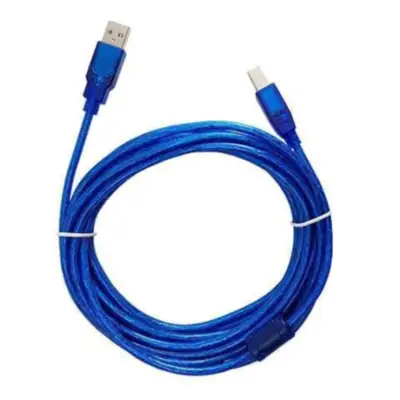 Cable Usb 2.0 A/B Macho-Macho 5 m Blindado Nisuta