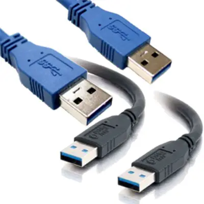 Detalles accesorios de Cable Usb 3.0 A/A Macho-Macho 1 Mts Nisuta