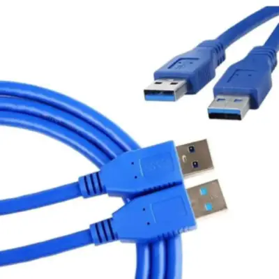 Detalles accesorios de Cable Usb 3.0 A/A Macho-Macho 1 Mts Nisuta
