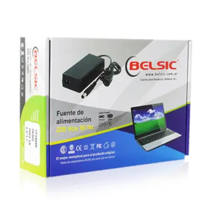 Detalles accesorios de Fuente 20 V 4,25 A Belsic 24286 Cargador P/Notebook Ficha 7,9 X 5,5 mm C/Pin Interior