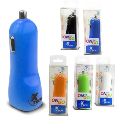 Detalles accesorios de Cargador Para Auto 12/24V Usb 5V 1A 1 Salida Xtech