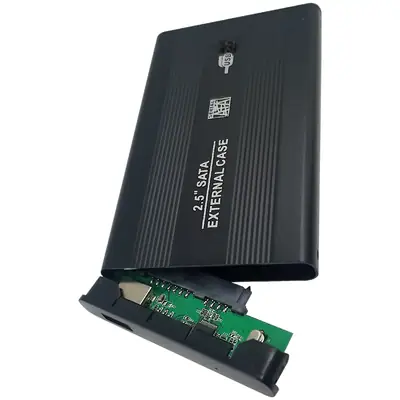Case Para Disco Duro 2,5 Pulg Sata Usb 2.0 Belsic Aluminio