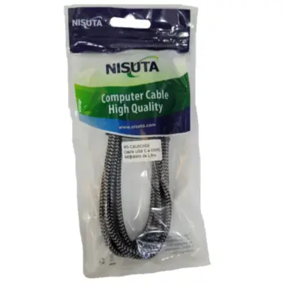 Detalles accesorios de Adaptador Conversor Usb C Macho / Hdmi Macho 1,8 M Nisuta 4k 60Hz