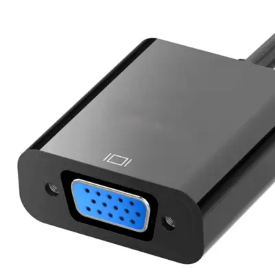 Detalles accesorios de Adaptador Conversor Hdmi Macho / Vga Hembra (Con Audio)