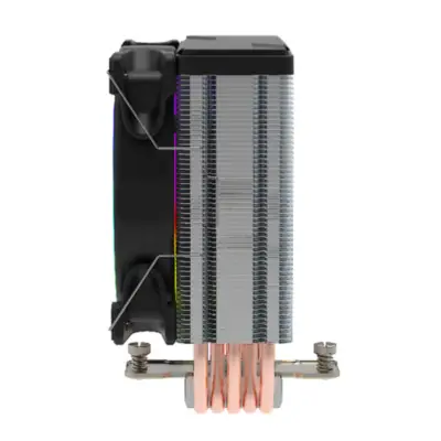 Vista lateral de Cooler Socket 115X 1200 1366 1700 1851 Gamemax Gamma 500