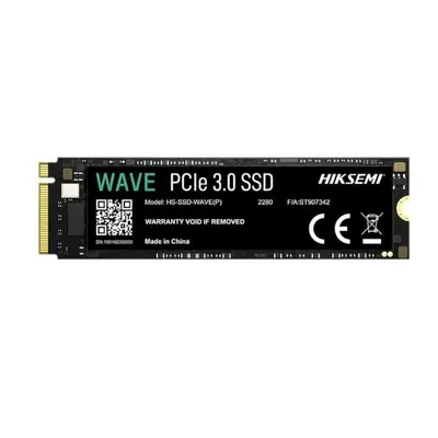 Vista lateral de Disco Ssd Estado Solido 256Gb M.2 2280 Pcie Hiksemi Wave