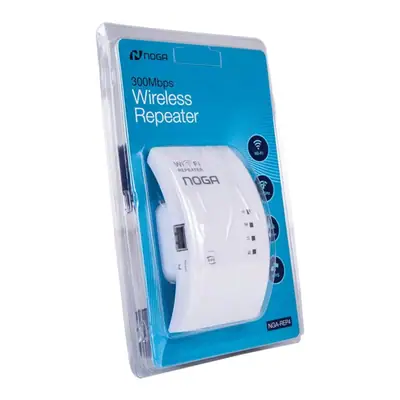Vista lateral de Extensor Repetidor Wifi 300 Mbps Noga Nga-Rep4