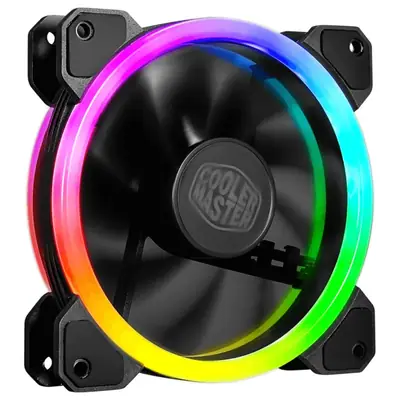 Fan 120Mm 3Pin Led Argb 1200Rpm Cooler Master Masterfan Mf120 S2