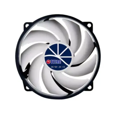 Vista lateral de Fan 95Mm 4Pin Pwm 2600Rpm Ruleman Titan