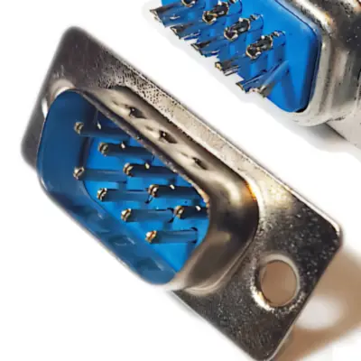 Detalles accesorios de Ficha Db9 Serie Macho Para Soldar