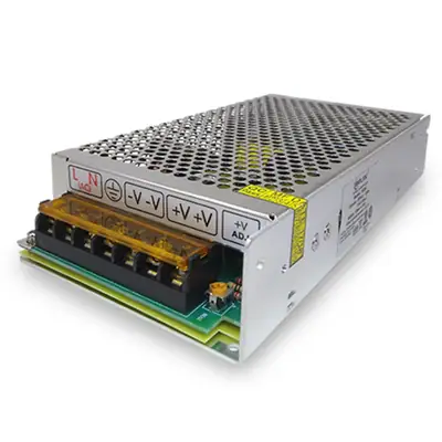Fuente Switching 12V 10A Metalica Con Bornera