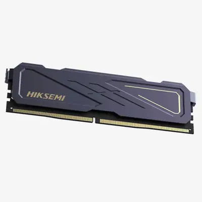 Vista lateral de Memoria Ddr4 16Gb Hiksemi 3200Mhz Armor Black