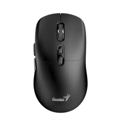 Detalles accesorios de Mouse Bluetooth Inalambrico Genius 2,4 Ghz + BT NX-8080S Negro
