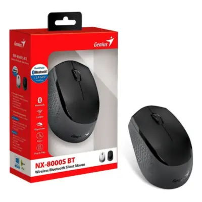 Detalles accesorios de Mouse Bluetooth Inalambrico Genius 2,4 Ghz + BT 5.3