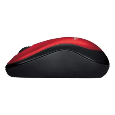 Detalles accesorios de Mouse Inalambrico Logitech M185 Rojo