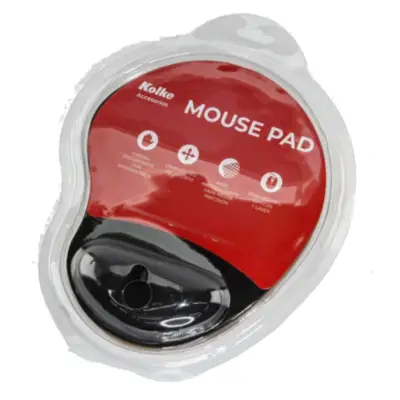 Detalles accesorios de Mouse Pad Con Apoyamunecas 20 X 24 X 0,5 Cm De Espuma Kolke