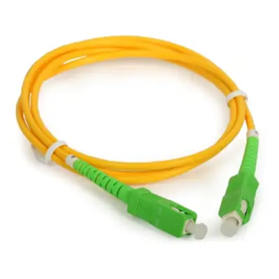 Vista lateral de Patchcord Optico 2 Mts Sc-Apc / Sc-Apc Monomodo 3Mm 9/125Um Arwen