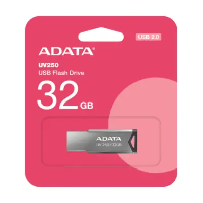 Detalles accesorios de Pendrive 32Gb Usb 2.0 Adata UV250 Negro