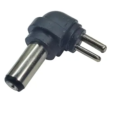 Plug Hueco 5,5 X 1,5 Mm Intercambiable Macho 90 Grados Polarizado