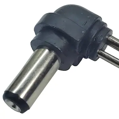 Detalles accesorios de Plug Hueco 5,5 X 1,5 Mm Intercambiable Macho 90 Grados Polarizado