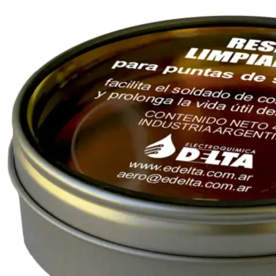 Detalles accesorios de Resina De Limpieza De Soldadores Pote 40G