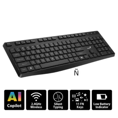 Teclado Genius Inalambrico KB-7200