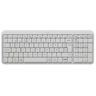 Teclado Bluetooth Logitech K250 Compacto Espanol Blanco
