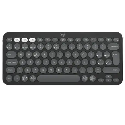 Teclado Bluetooth Multidisposit Logitech K380 Pebble2 Espanol