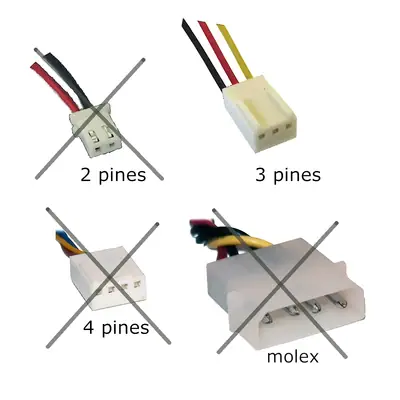 Detalles accesorios de Fan 70Mm 3Pin 10Mm Espesor 3500Rpm Rulem+Buje Titan