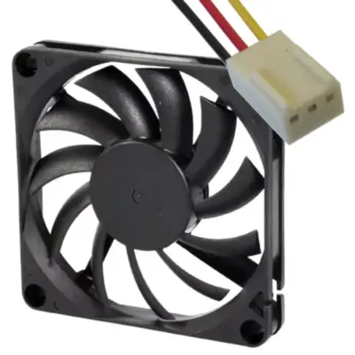 Detalles accesorios de Fan 70Mm 3Pin 10Mm Espesor 3500Rpm Rulem+Buje Titan