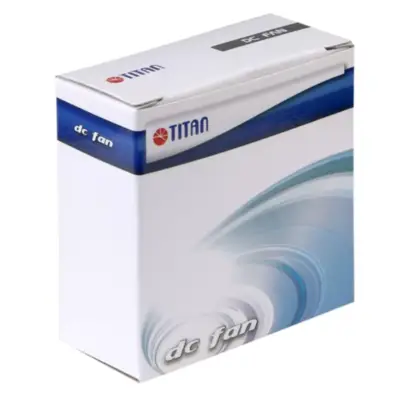 Vista lateral de Fan 50Mm 3Pin 10Mm Espesor 4500Rpm Buje Titan