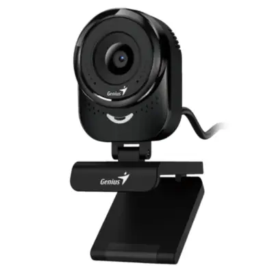 Detalles accesorios de Webcam Hd 720P Genius Con Mic Facecam 1000X Q Negra