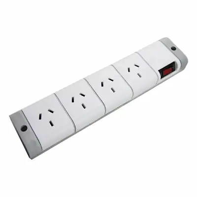 Detalles accesorios de Zapatilla 4 Tomas Cable 2,5M Blanco Multinorma