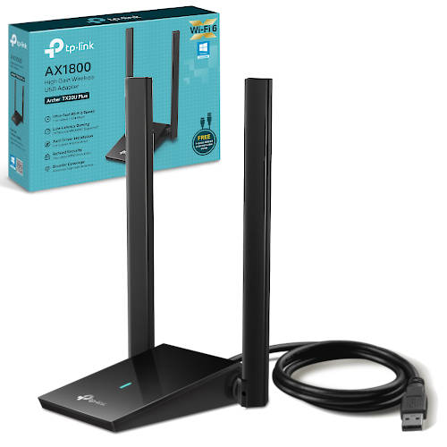ADAPTADOR WIFI USB DUAL BAND TP-LINK ARCHER TX20U PLUS AX1800 WIFI6