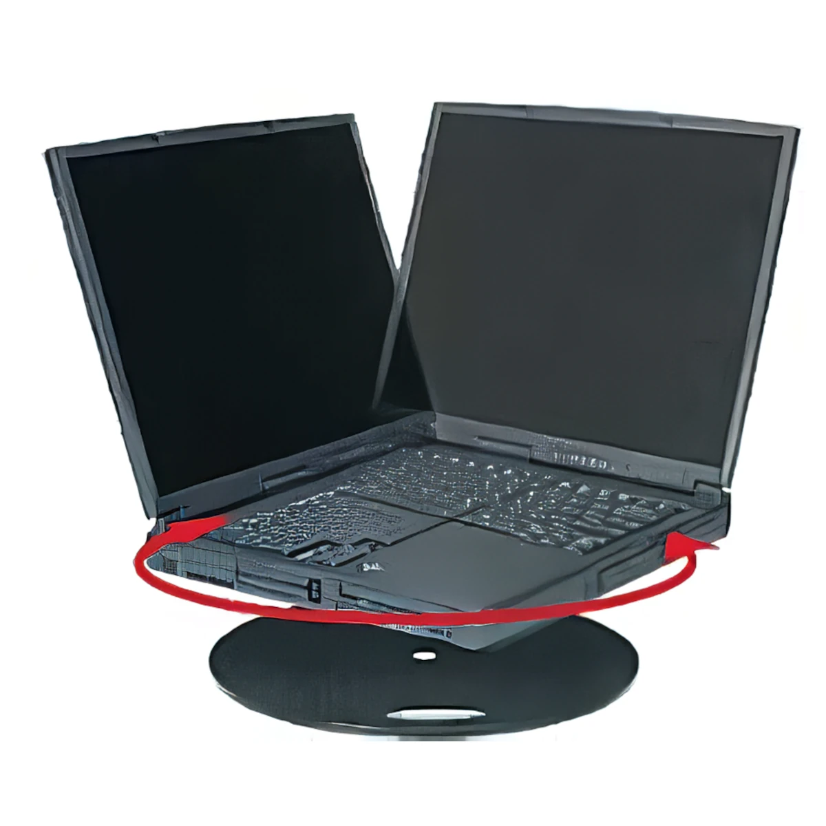 Detalles accesorios de Soporte Giratorio Monitor Netbook Notebook