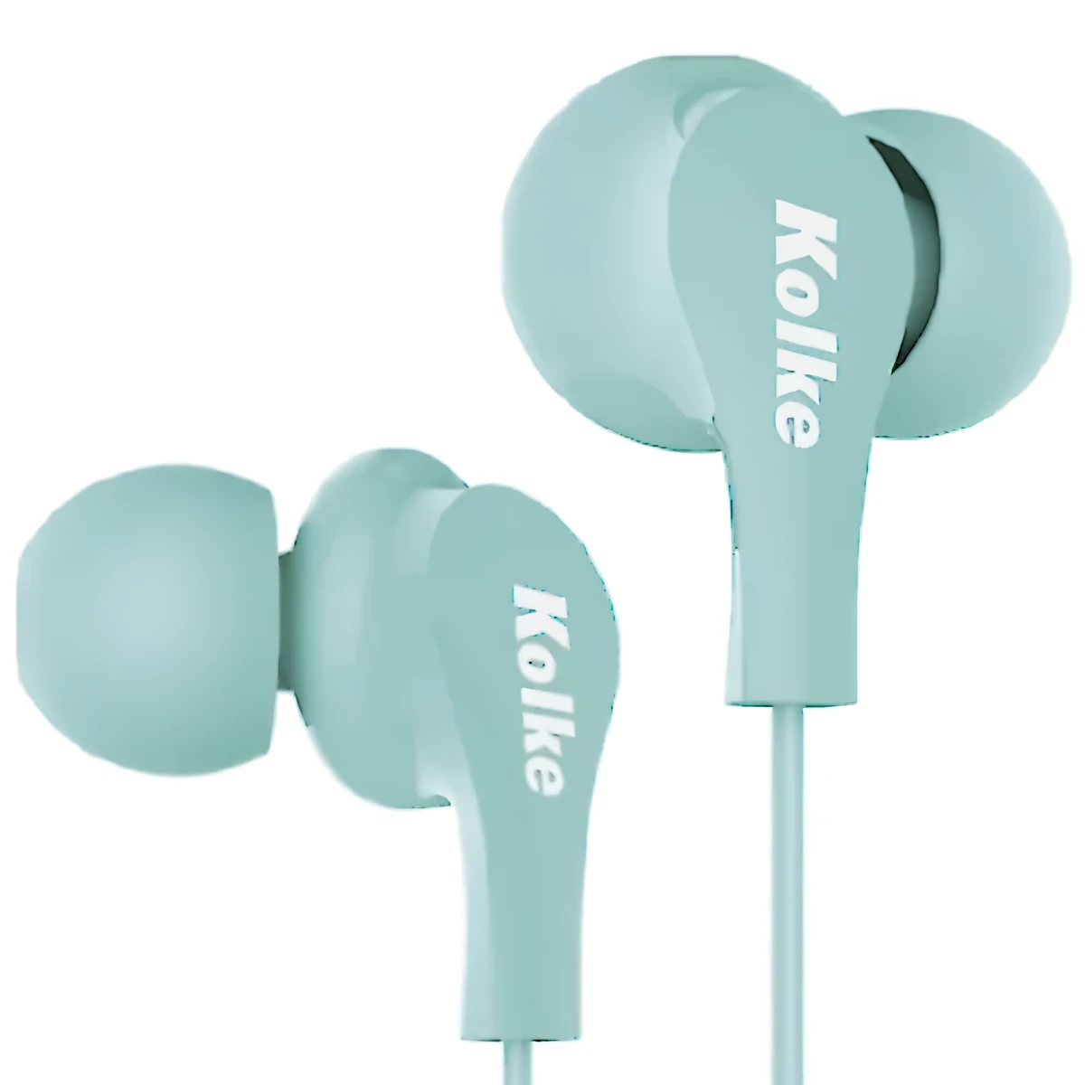 Miniatura 2 de Auriculares intern c/mic p/movil marca Kolke modelo KAI663 Verde