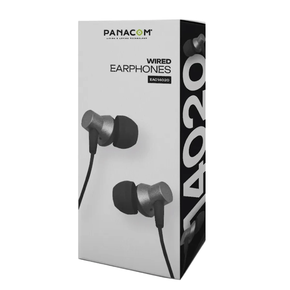 Miniatura 3 de Auriculares intern c/mic p/movil marca Panacom modelo EAC14020 miniplug 3,5mm