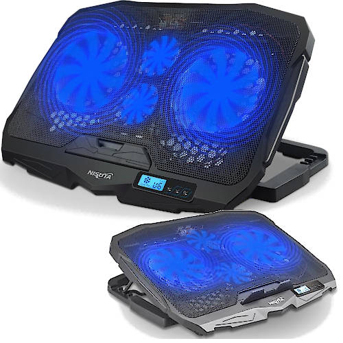 BASE PARA NOTEBOOK NISUTA NSCN93 RECLINABLE 4 VENTILADORES C/ REGULADOR VELOCIDAD BASE PARA NOTEBOOK NISUTA NSCN93 RECLINABLE 4 VENTILADORES C/ REGULADOR VELOCIDAD