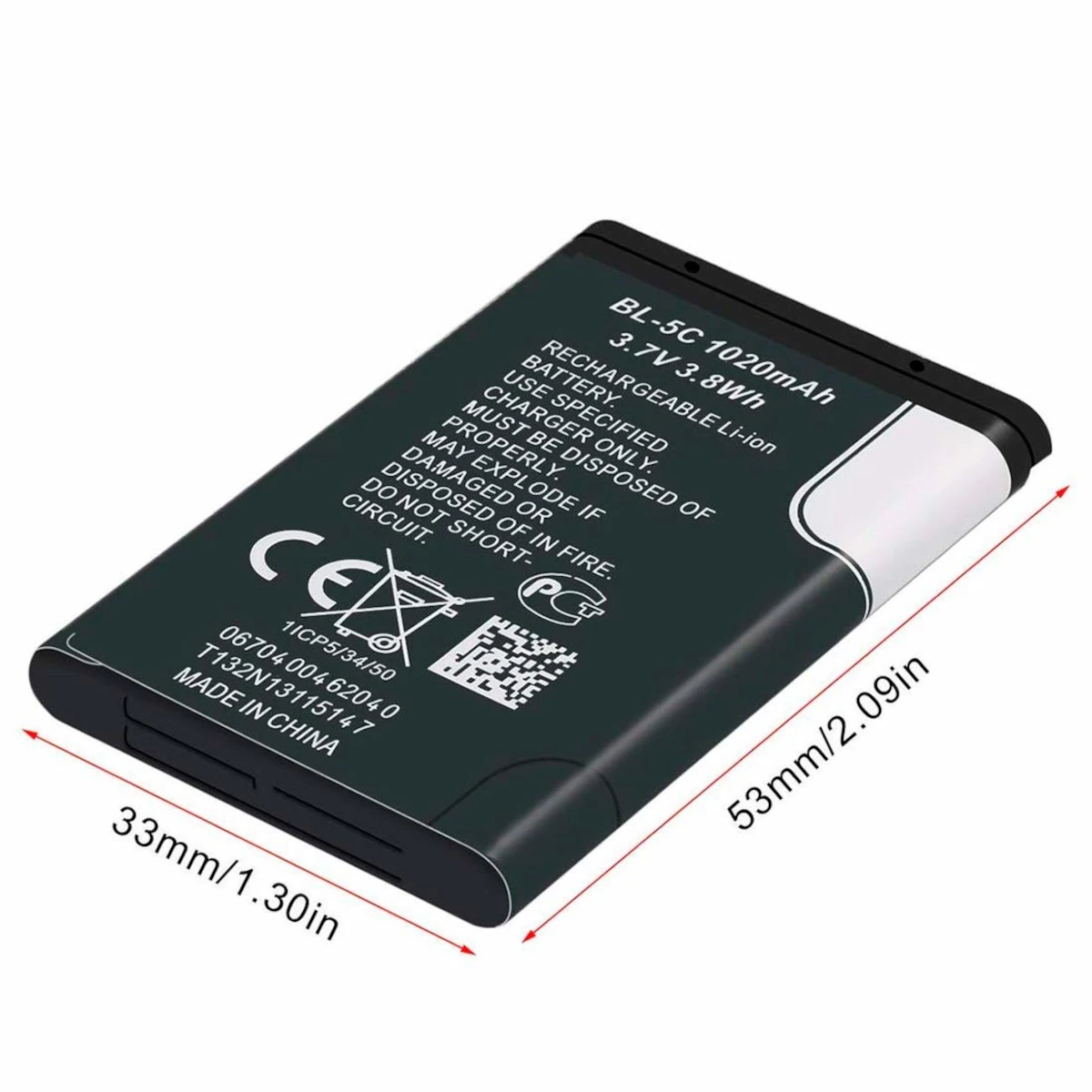 Miniatura 3 de Pilas AA y AAA recargables marca Nokia modelo BL-5C